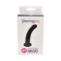 Loving Joy Gebogener Silikondildo mit Saugnapf (12,8 cm Gesamtlänge)