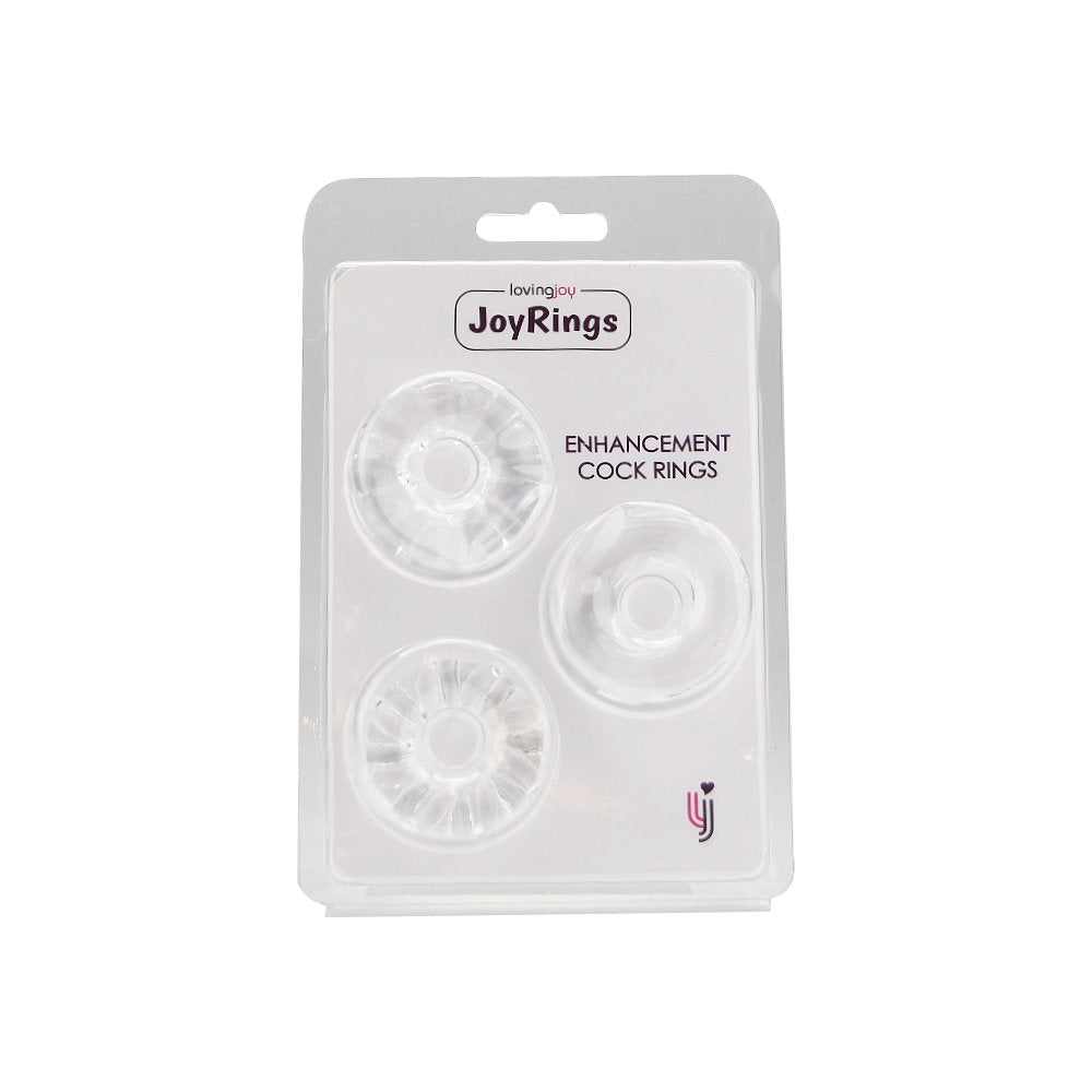 JoyRings – Penisring-Set zur Verstärkung der Erektion (3er-Pack)