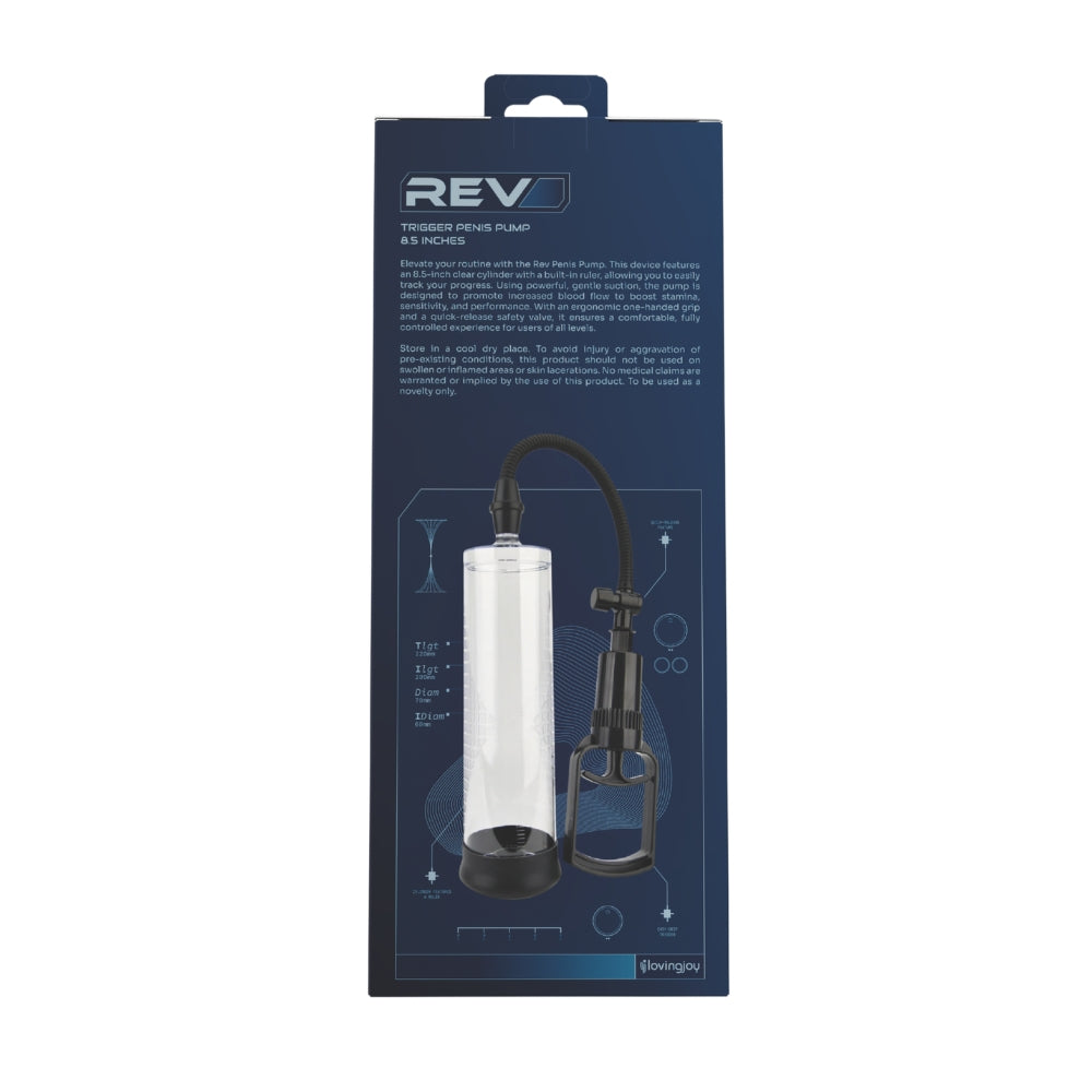 Rev-Pump Trigger Penispumpe 22 cm
