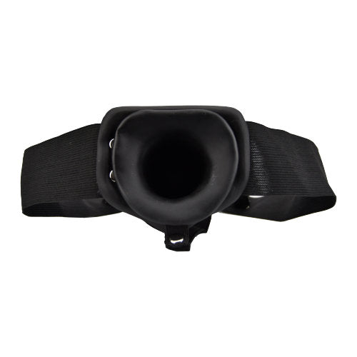 Loving Joy Hohl-Strap-On mit Geschirr, schwarz (Modell mit nomineller Größe 22,86 cm)