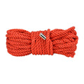 Bound to Please Seidiges Bondage-Seil 10 m Rot