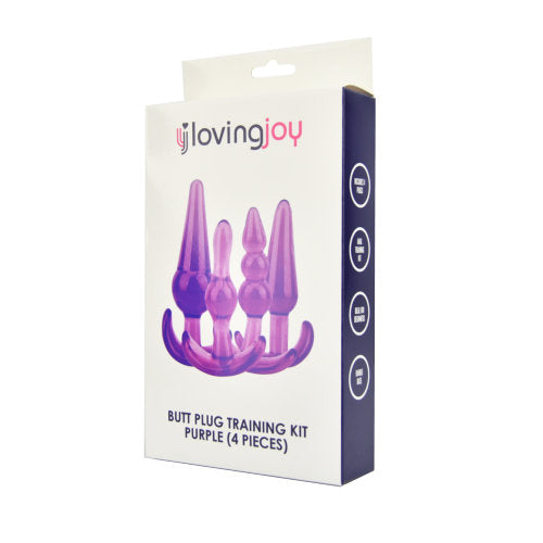 Loving Joy Analplug-Trainingsset, lila