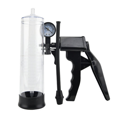 Rev-Pump – Penispumpe mit Manometer und Pistolengriff