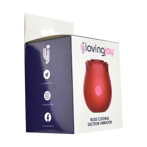 Loving Joy – Rosenförmiger Klitoris-Saugvibrator