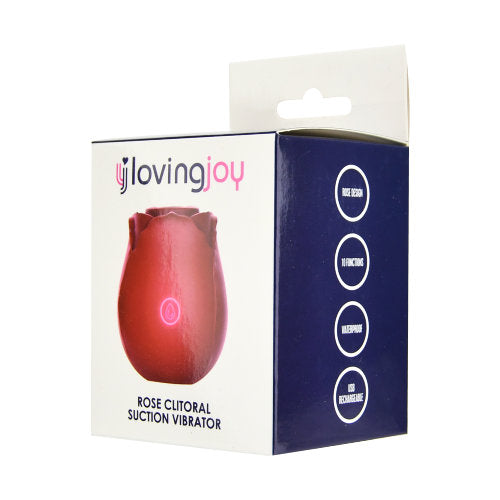 Loving Joy – Rosenförmiger Klitoris-Saugvibrator