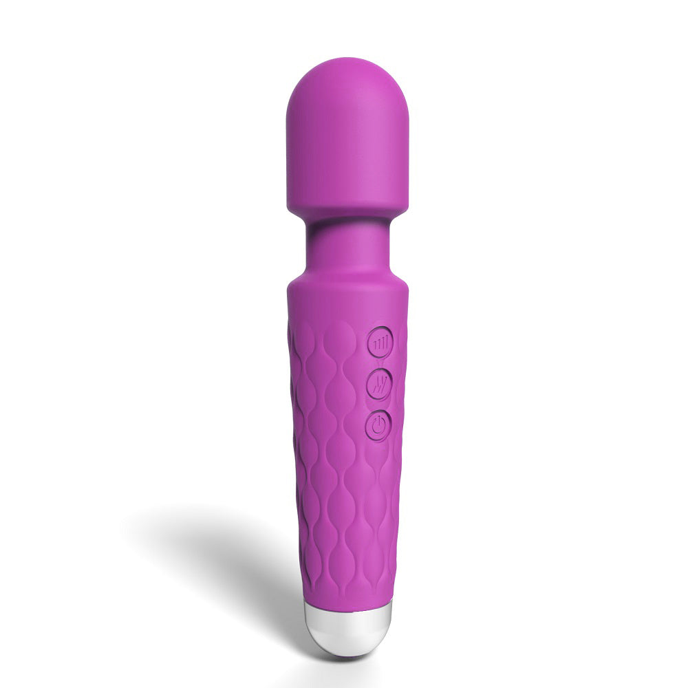 Loving Joy 20-Funktionen-Stabvibrator, lila