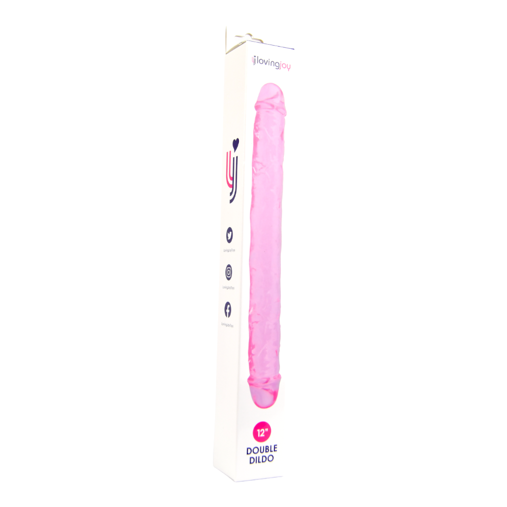 Loving Joy Doppeldildo, rosa (30 cm Gesamtlänge)