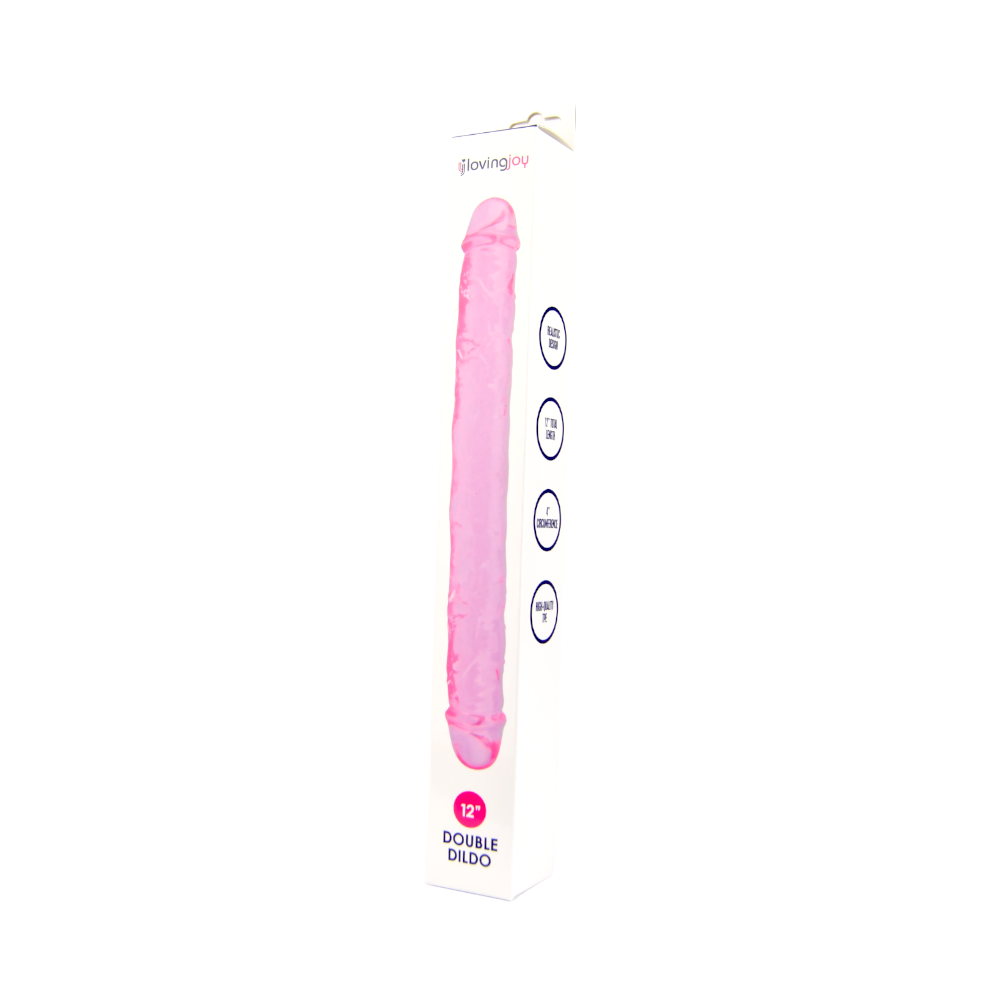 Loving Joy Doppeldildo, rosa (30 cm Gesamtlänge)