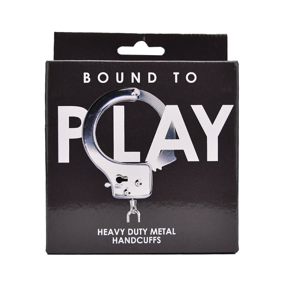 Bound to Play Hochbelastbare Metallhandschellen