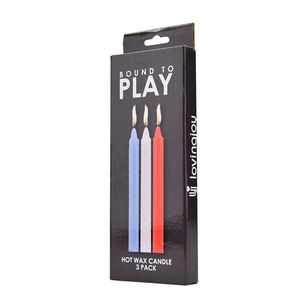 Bound to Play Heißwachs-Kerzen (3er-Pack)