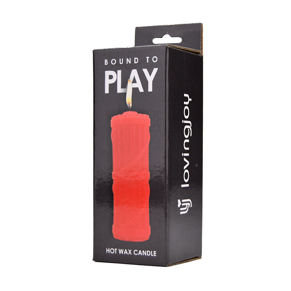 Bound to Play Heißwachs-Kerze Rot