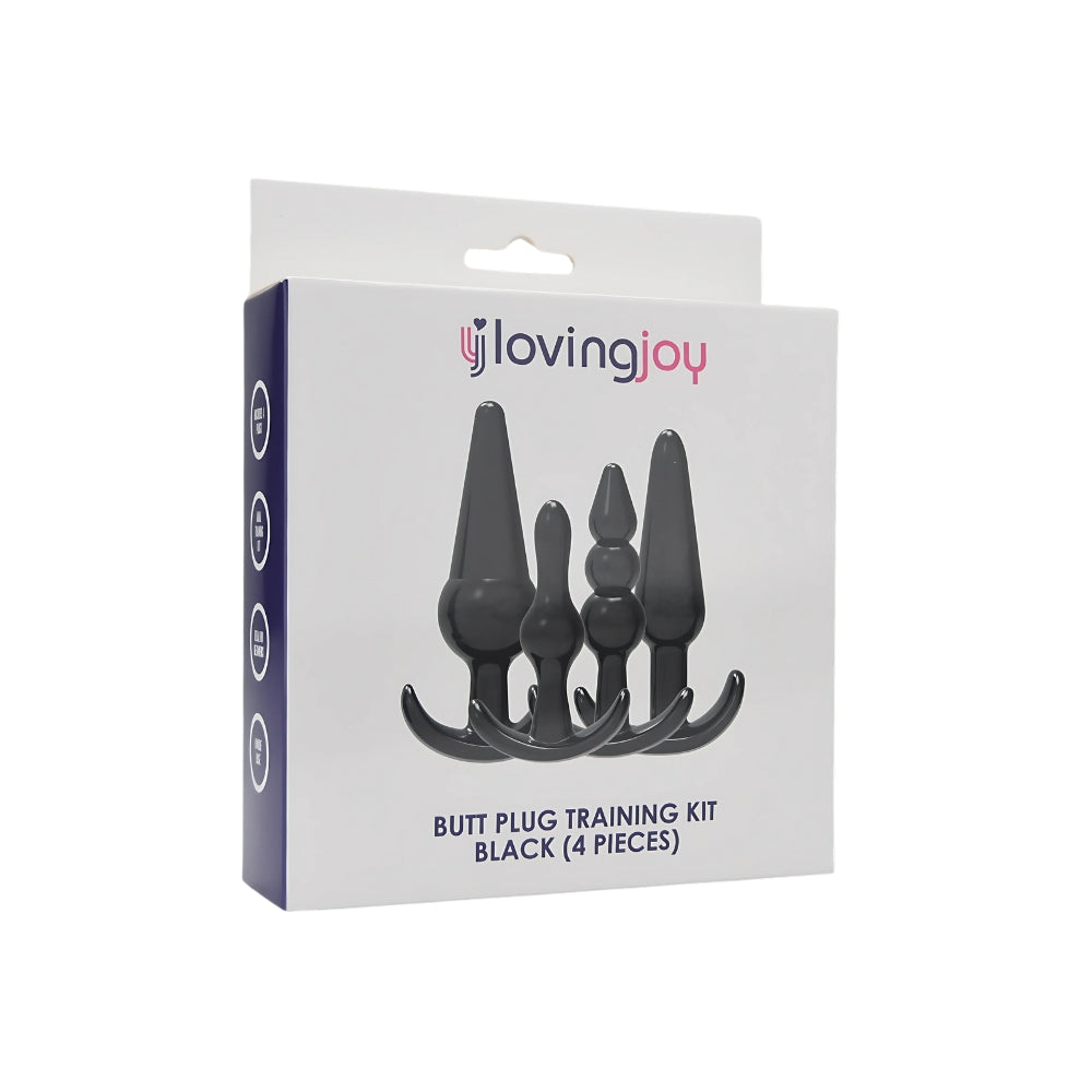 Loving Joy Analplug-Trainingsset Schwarz
