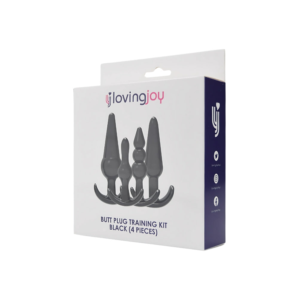 Loving Joy Analplug-Trainingsset Schwarz