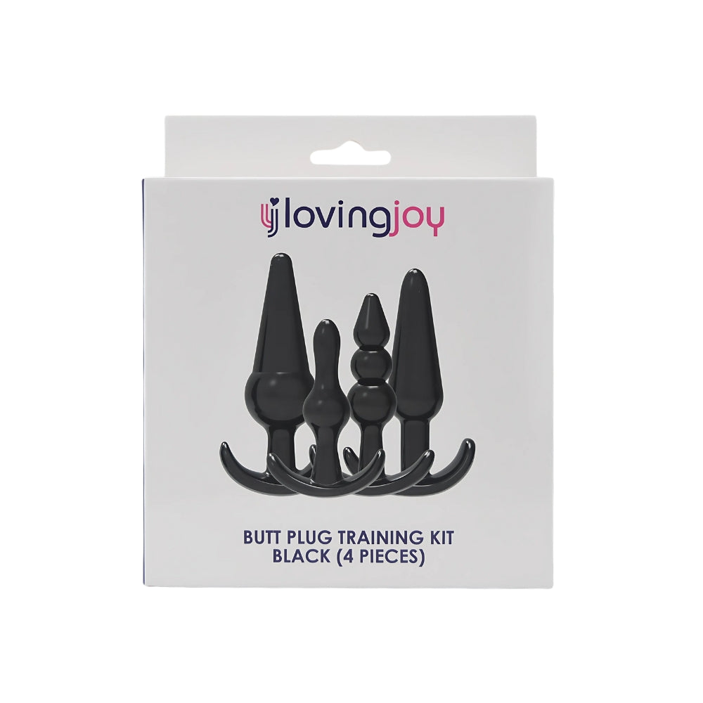 Loving Joy Analplug-Trainingsset Schwarz