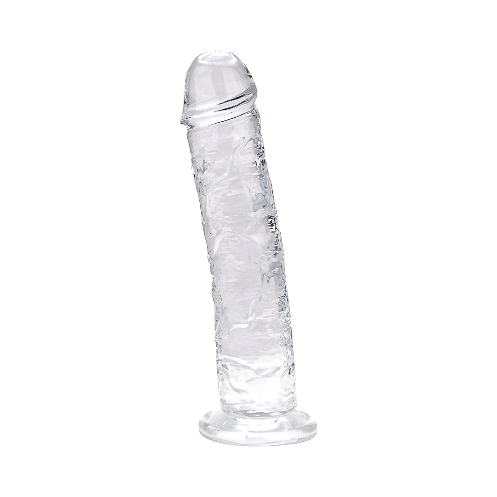 Loving Joy 21,5-cm-Dildo mit Saugnapf, transparent