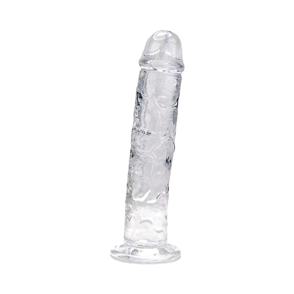 Loving Joy 25,5-cm-Dildo mit Saugnapf, transparent