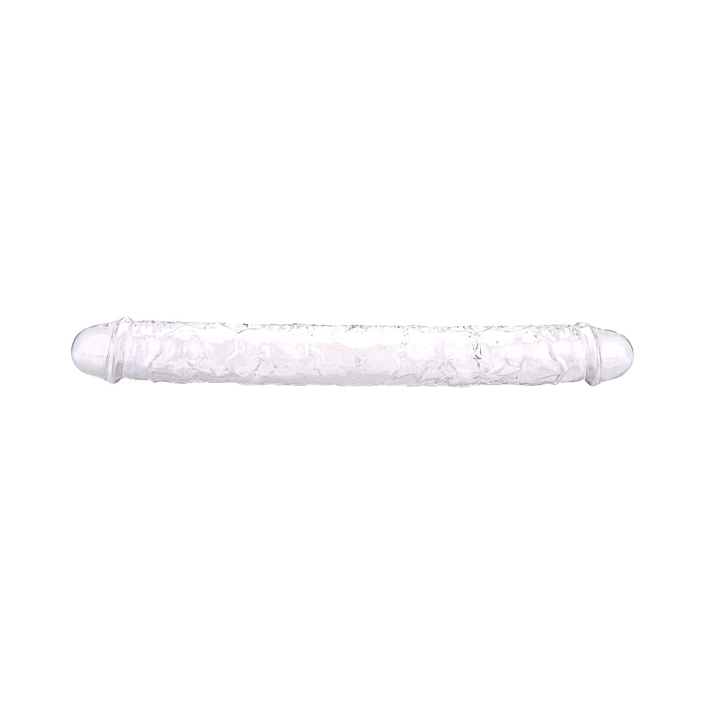 Loving Joy Doppeldildo, transparent (38 cm Gesamtlänge)