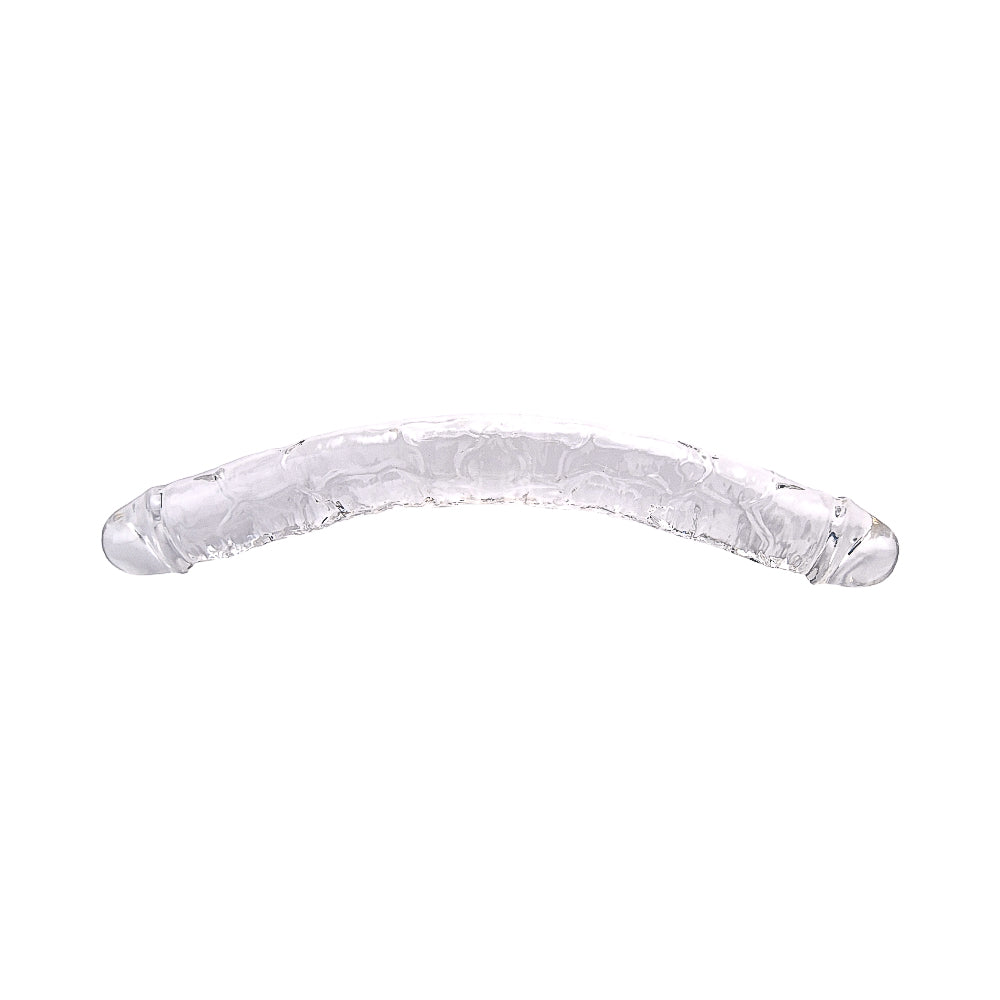 Loving Joy Doppeldildo, transparent (38 cm Gesamtlänge)