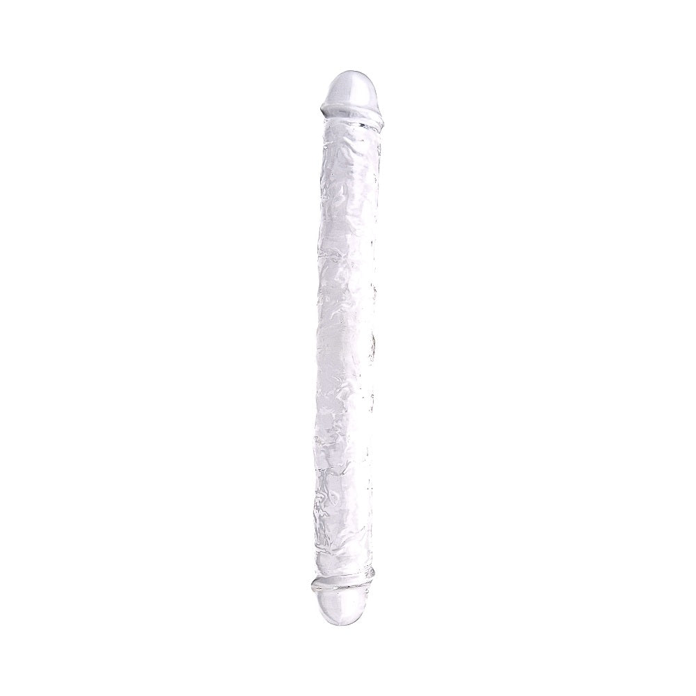 Loving Joy Doppeldildo, transparent (38 cm Gesamtlänge)
