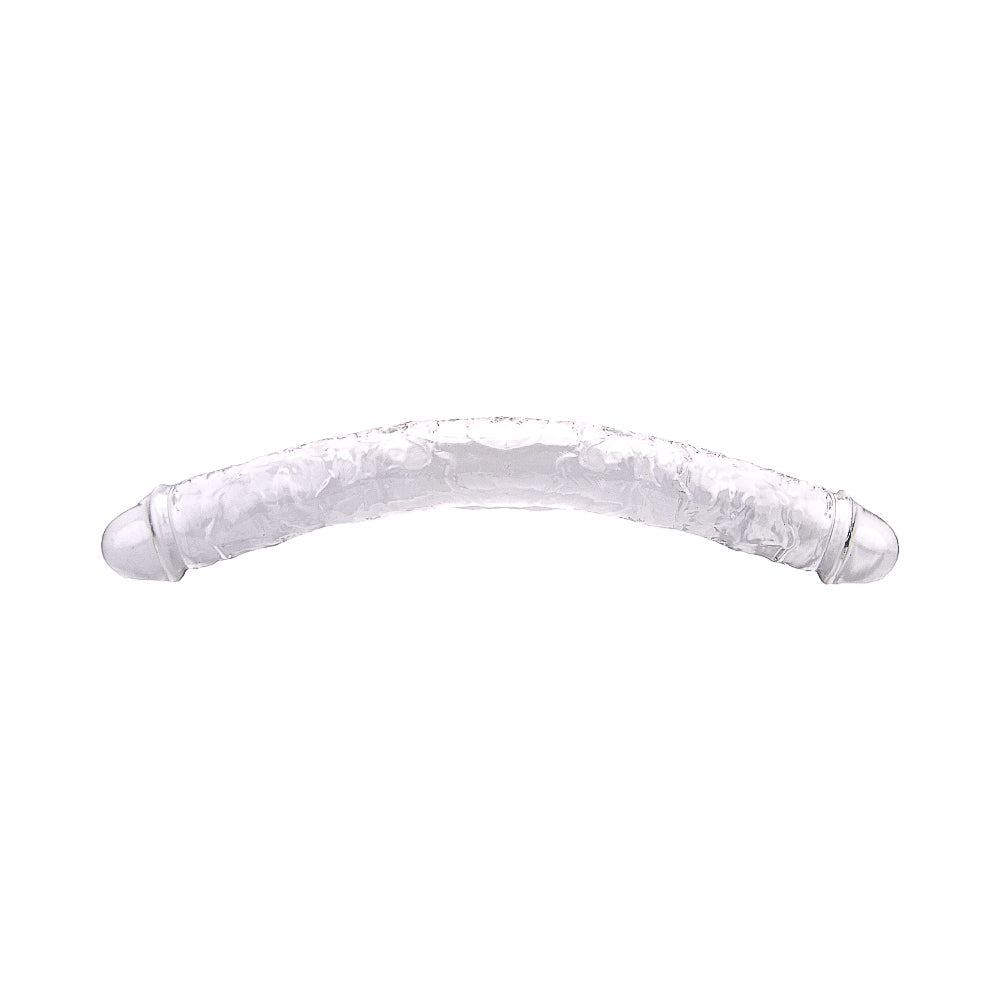 Loving Joy 45,5-cm-Doppeldildo, transparent