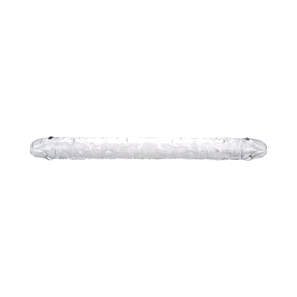 Loving Joy 45,5-cm-Doppeldildo, transparent