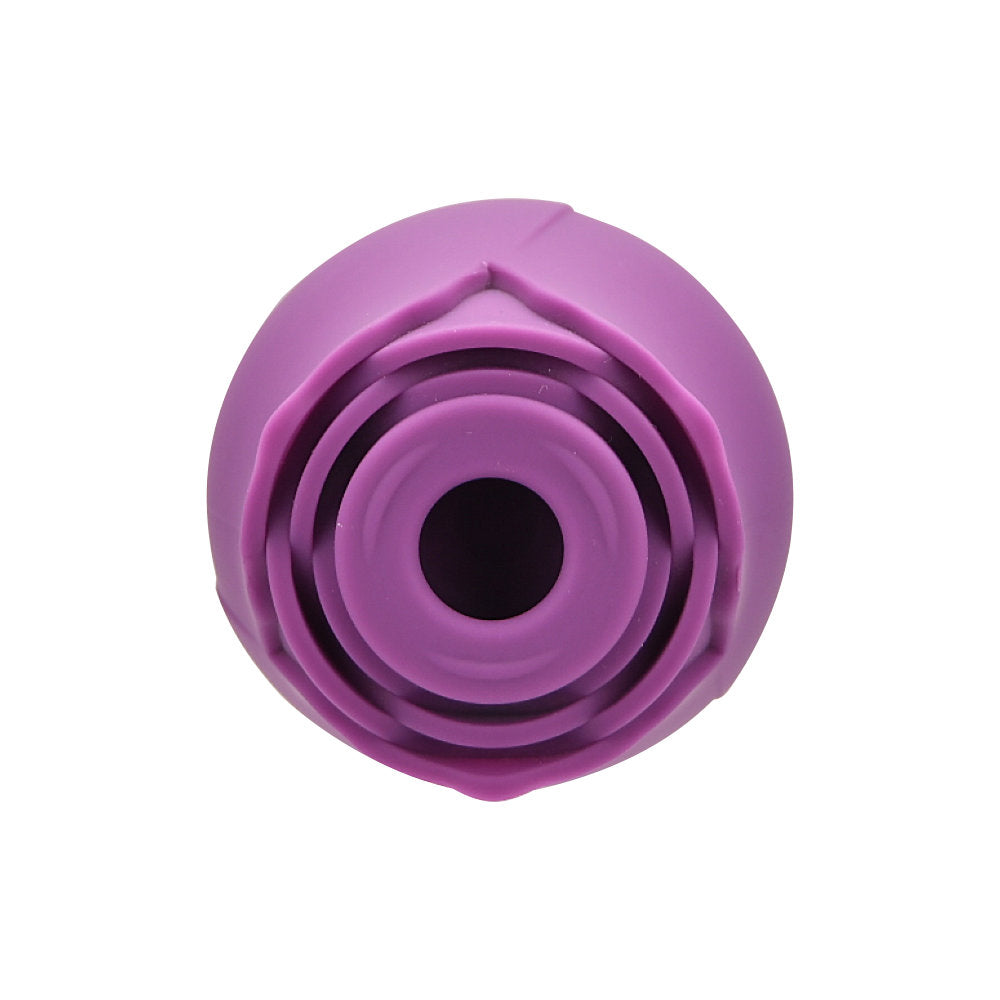 Loving Joy – Rosenförmiger Klitoris-Saugvibrator, lila