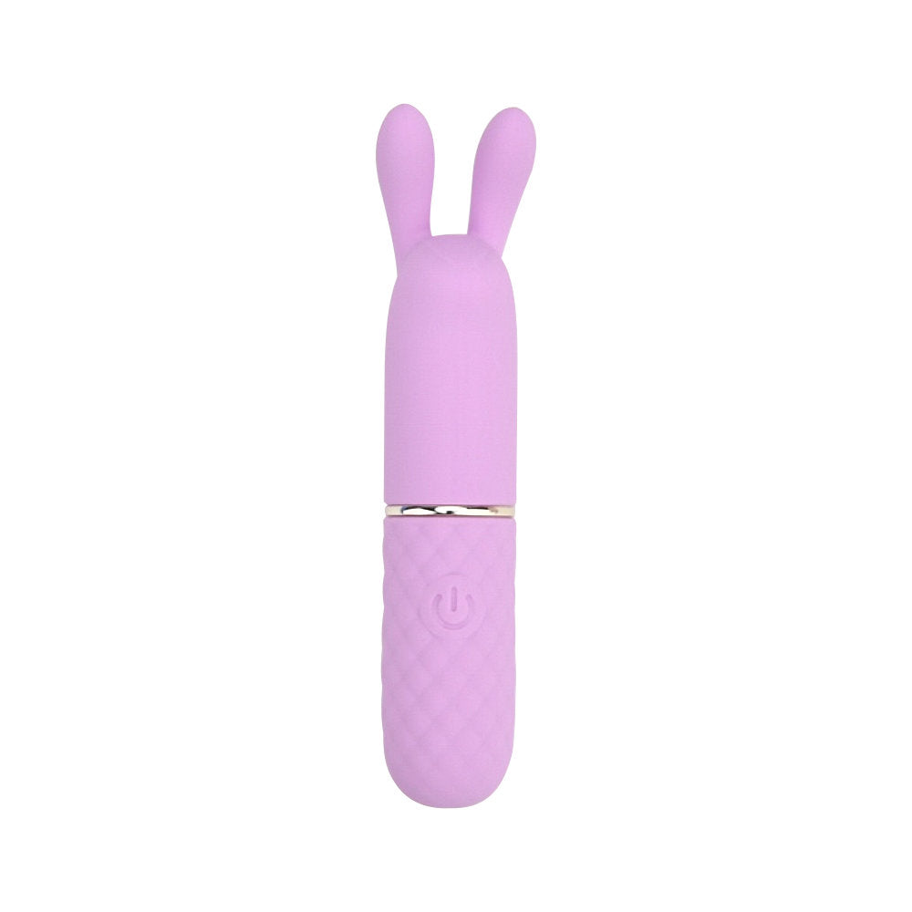 Nauti Petites 10-Funktionen-Bullet-Vibrator mit Hasenohren