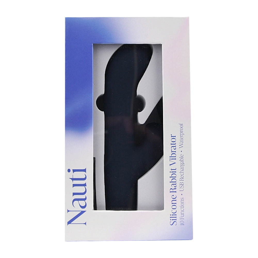 Nauti Silikon-Rabbit-Vibrator