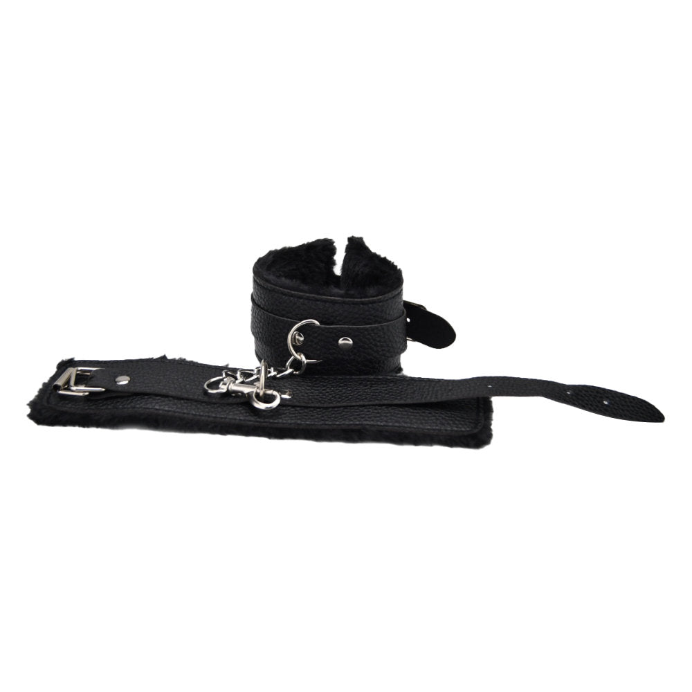 Bound to Play Bondage-Set für Anfänger, schwarz (8-teilig)