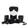 Bound to Play Bondage-Set für Anfänger, schwarz (8-teilig)