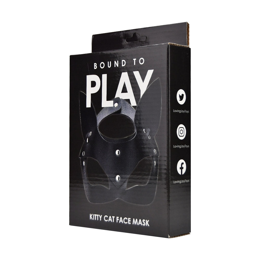 Bound to Play Kitty Cat – Katzenmaske, schwarz