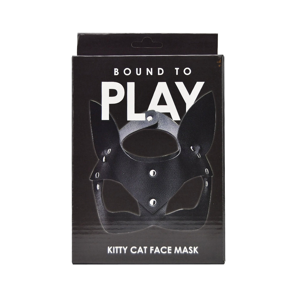 Bound to Play Kitty Cat – Katzenmaske, schwarz