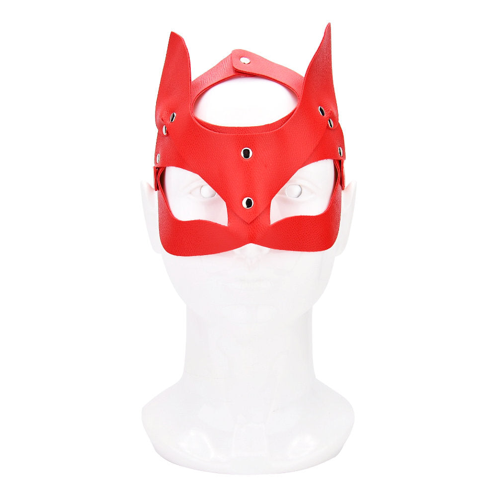 Bound to Play Kitty Cat – Katzenmaske, rot