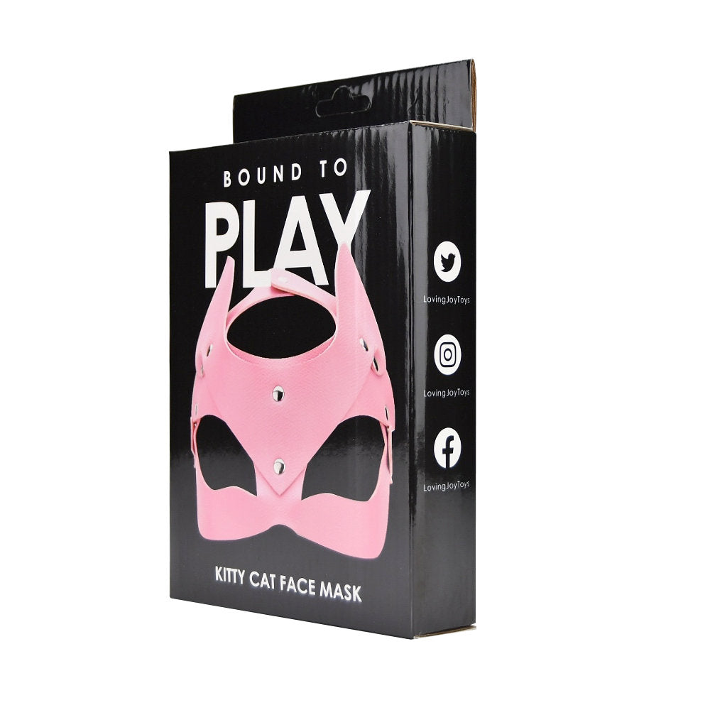 Bound to Play Kitty Cat – Katzenmaske, rosa
