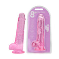 Loving Joy 21,5-cm-Dildo mit Hoden, rosa