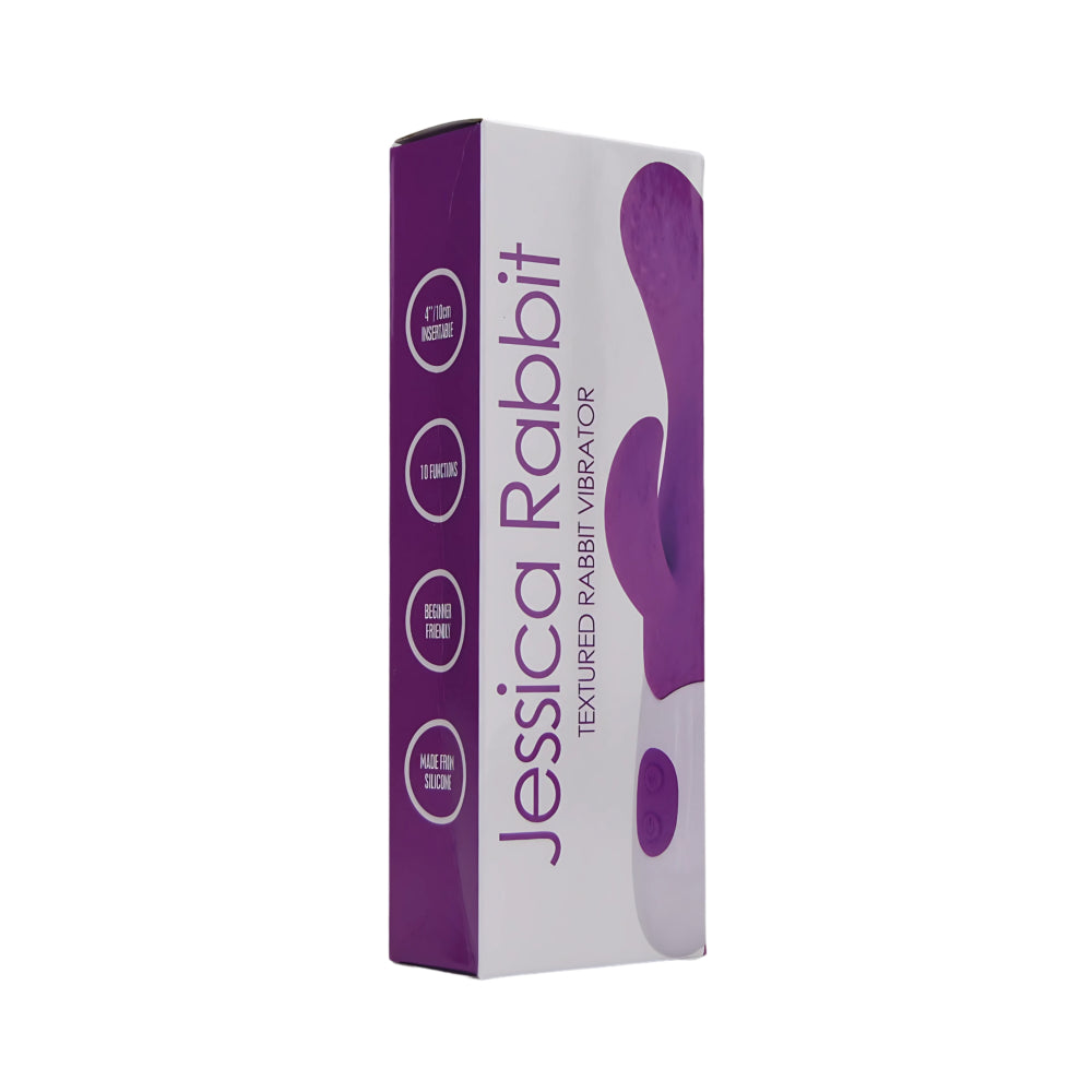 Jessica Rabbit – Rabbit-Vibrator mit strukturierter Oberfläche