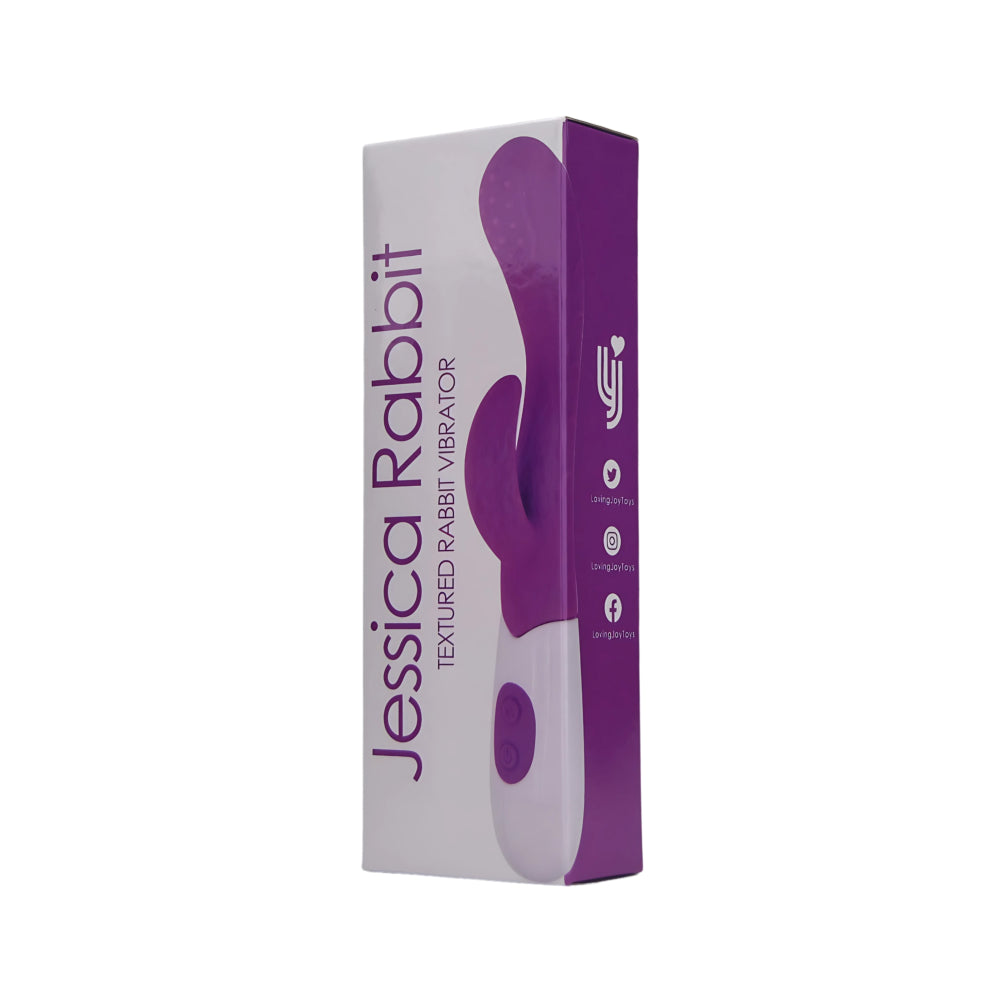 Jessica Rabbit – Rabbit-Vibrator mit strukturierter Oberfläche