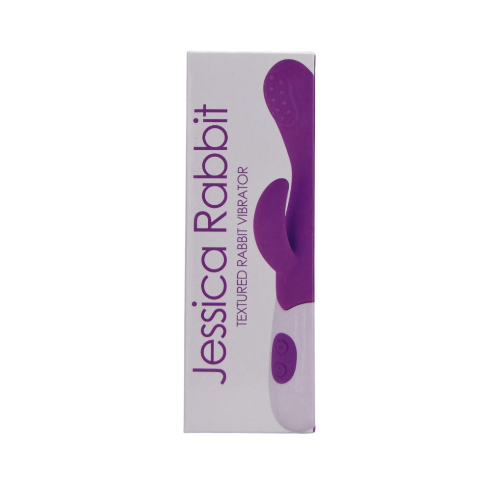 Jessica Rabbit – Rabbit-Vibrator mit strukturierter Oberfläche