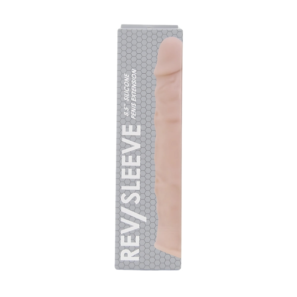 Rev-Sleeves Silikon-Penisverlängerungshülle (Modellgröße 21,59 cm)
