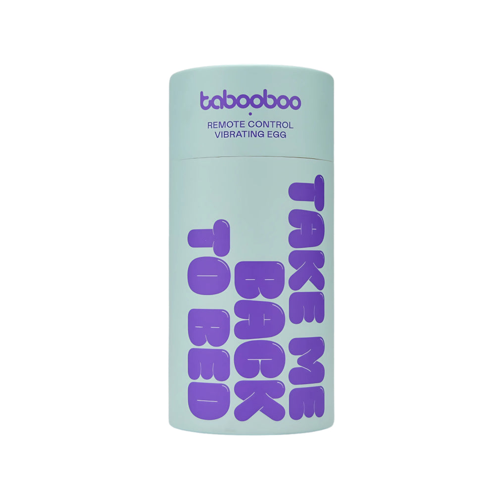 Tabooboo Take Me Back To Bed Fernbedienbares Vibrationsei