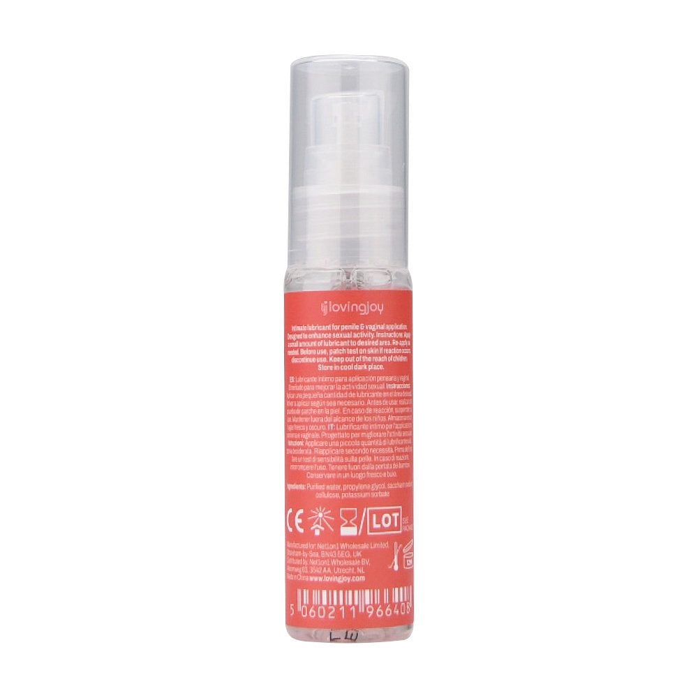 Loving Joy Gleitgel mit Erdbeergeschmack 30 ml
