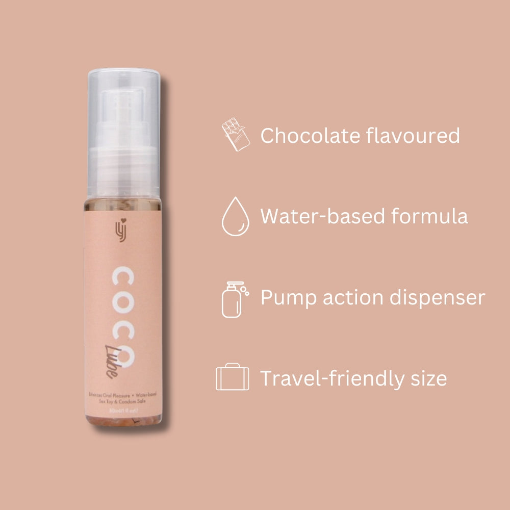 Loving Joy Gleitmittel mit Schokoladengeschmack 30 ml