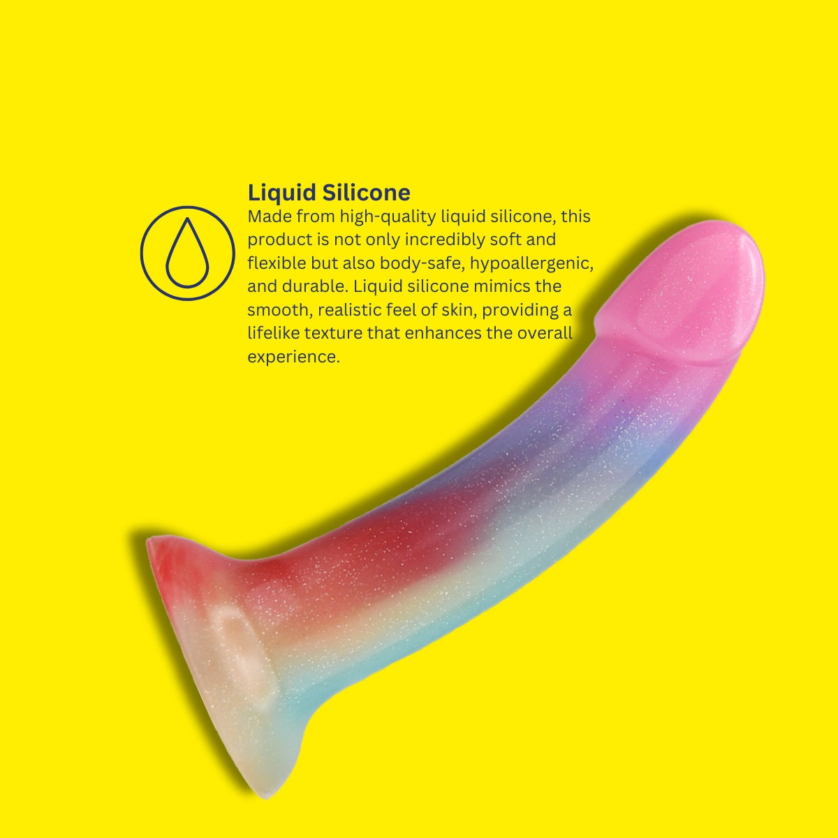 Mina Iridescent Silikon-Dildo
