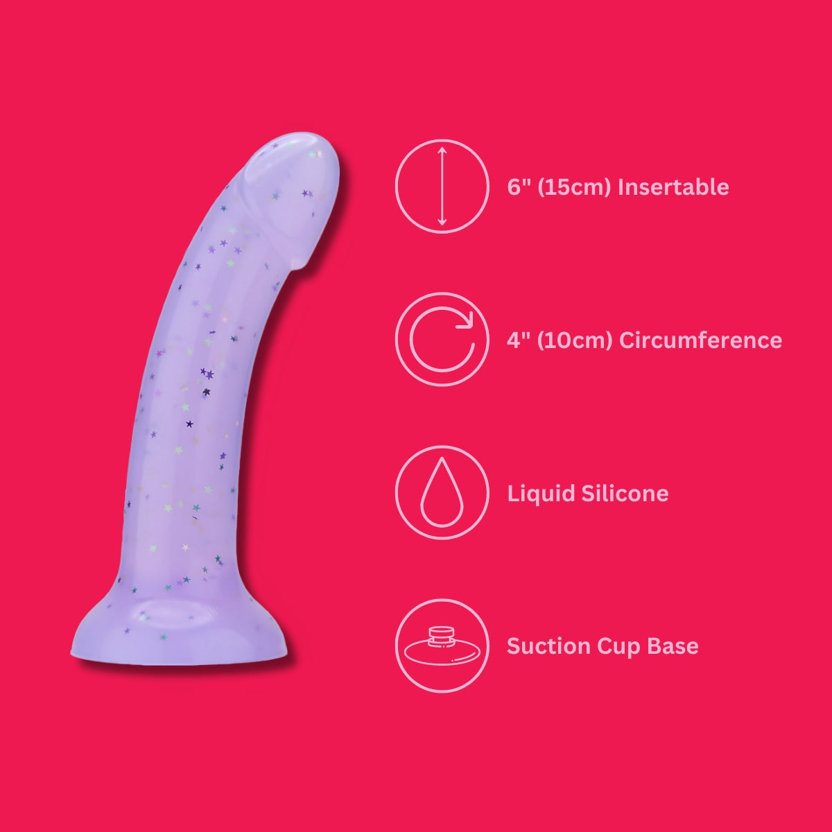 Mina Starlight Silikon-Dildo