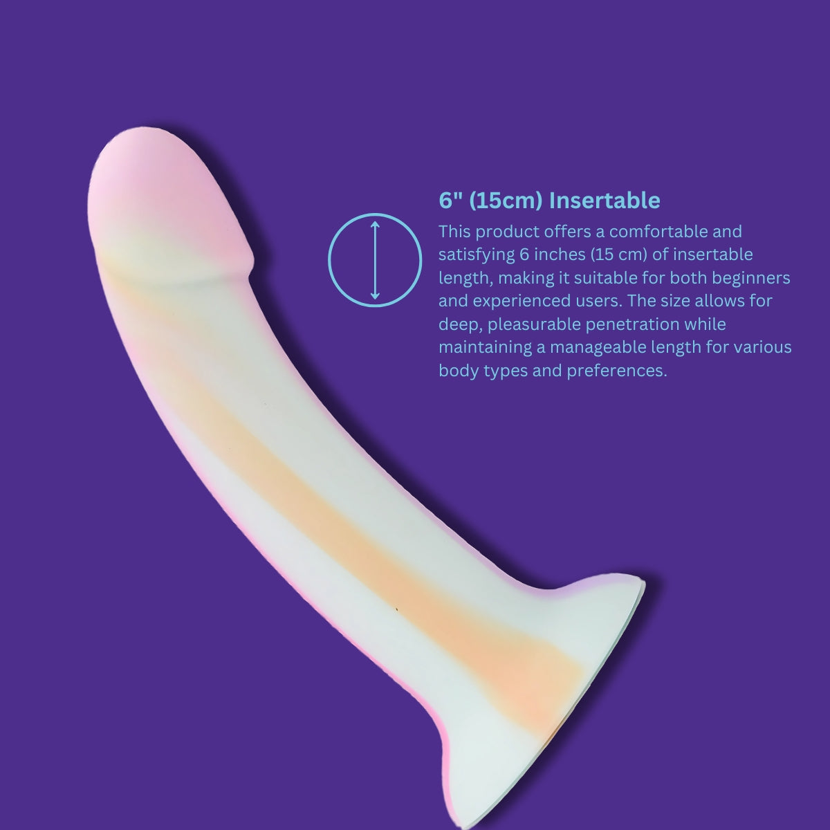 Mina Minty Silikon-Dildo