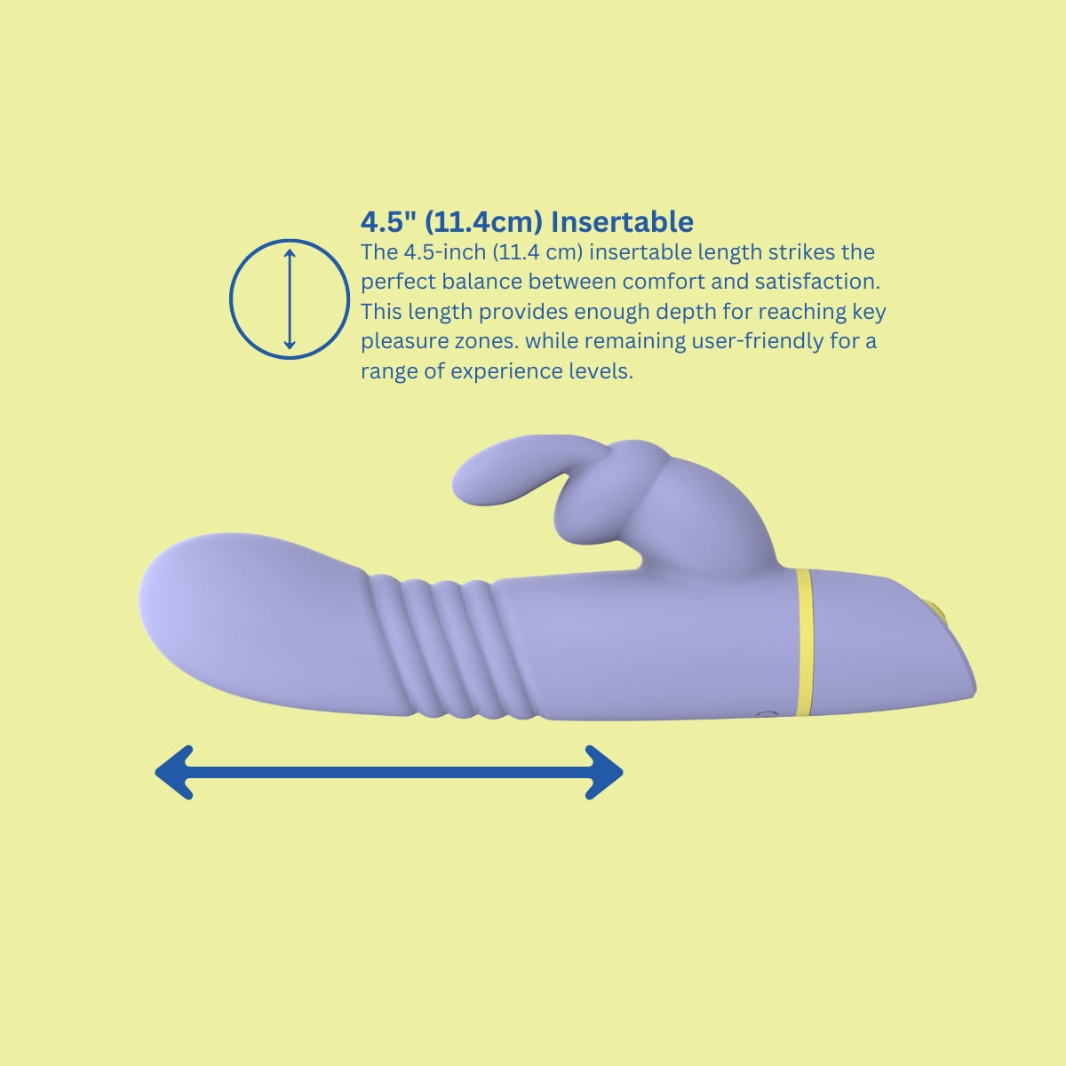 Mina Tide – Rabbit-Vibrator mit Stoßfunktion