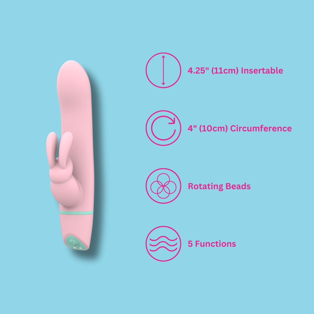 Mina Ripple – vibrierender und rotierender Rabbit-Vibrator