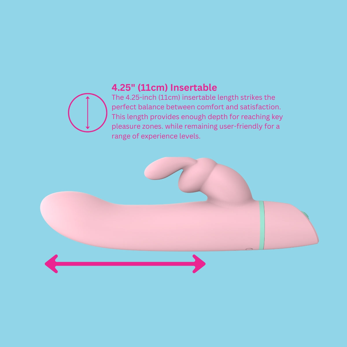 Mina Ripple – vibrierender und rotierender Rabbit-Vibrator
