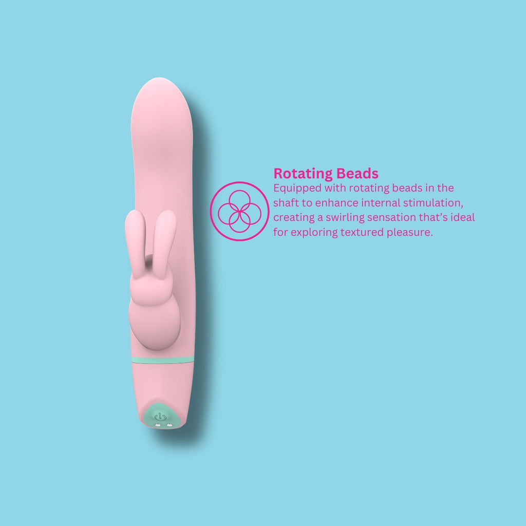 Mina Ripple – vibrierender und rotierender Rabbit-Vibrator