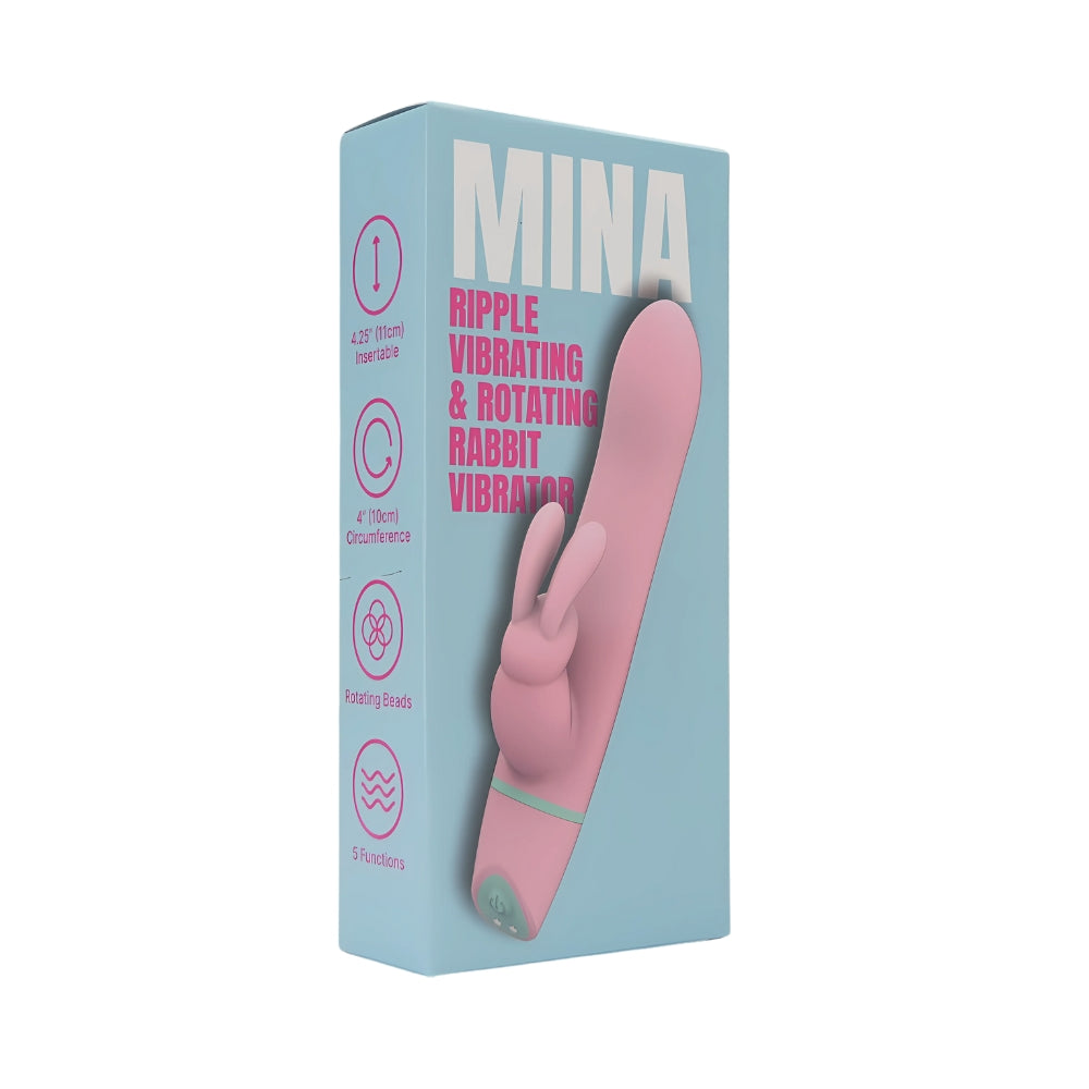 Mina Ripple – vibrierender und rotierender Rabbit-Vibrator